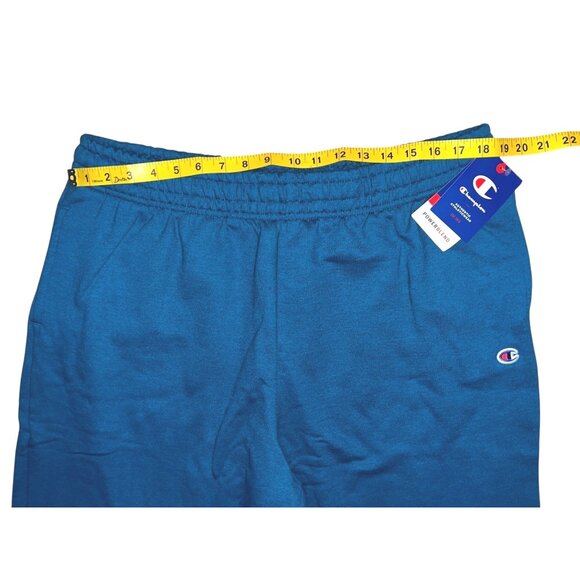 Champion Power Blend Jogger Style Sweat Pants Sz XXL Unisex Mens Teal Blue - Picture 5 of 10